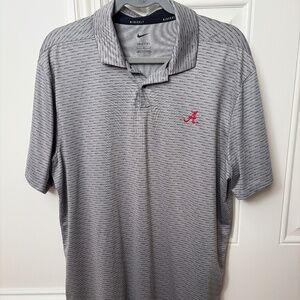 University of Alabama Nike Dri-fit polo, size L
